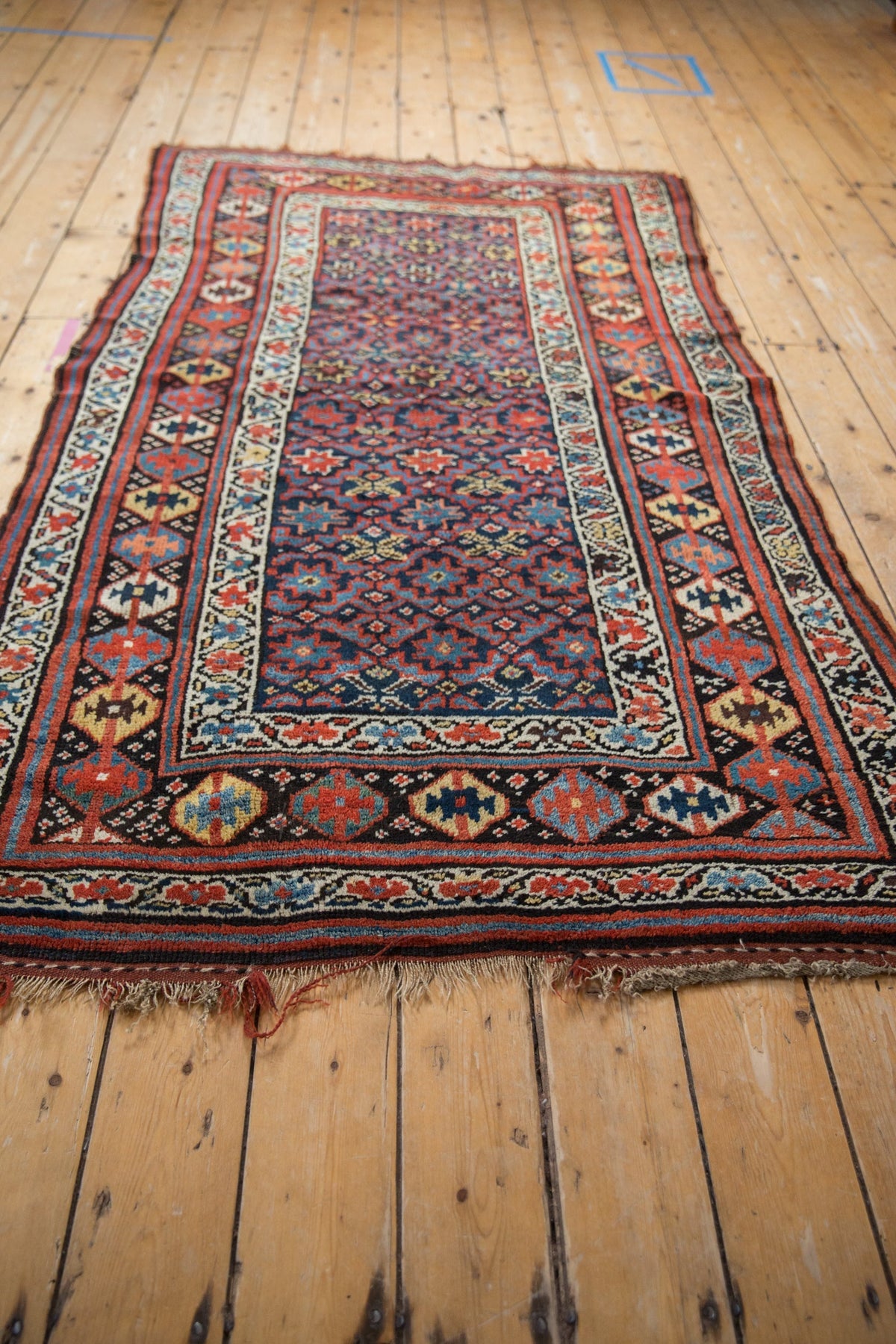 4x7 Vintage Kurd Rug