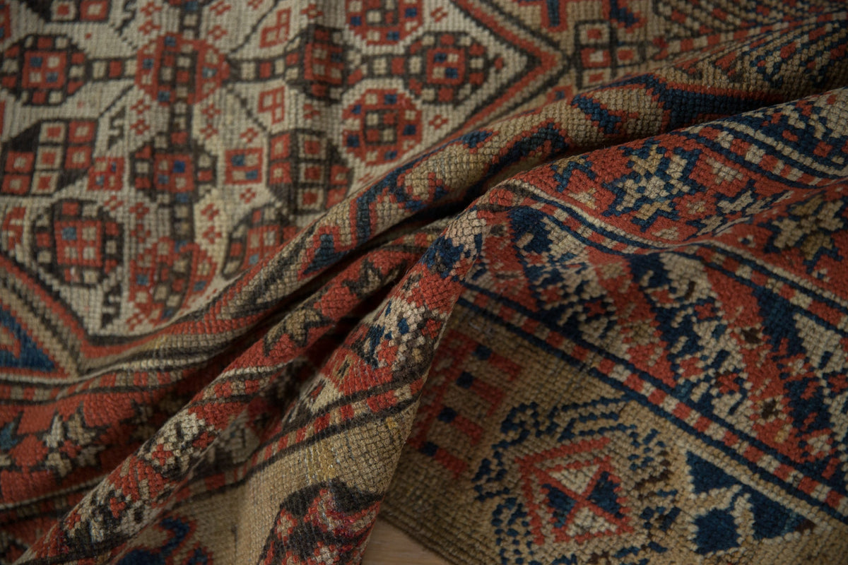 3.5x9.5 Antique Serab Rug Runner