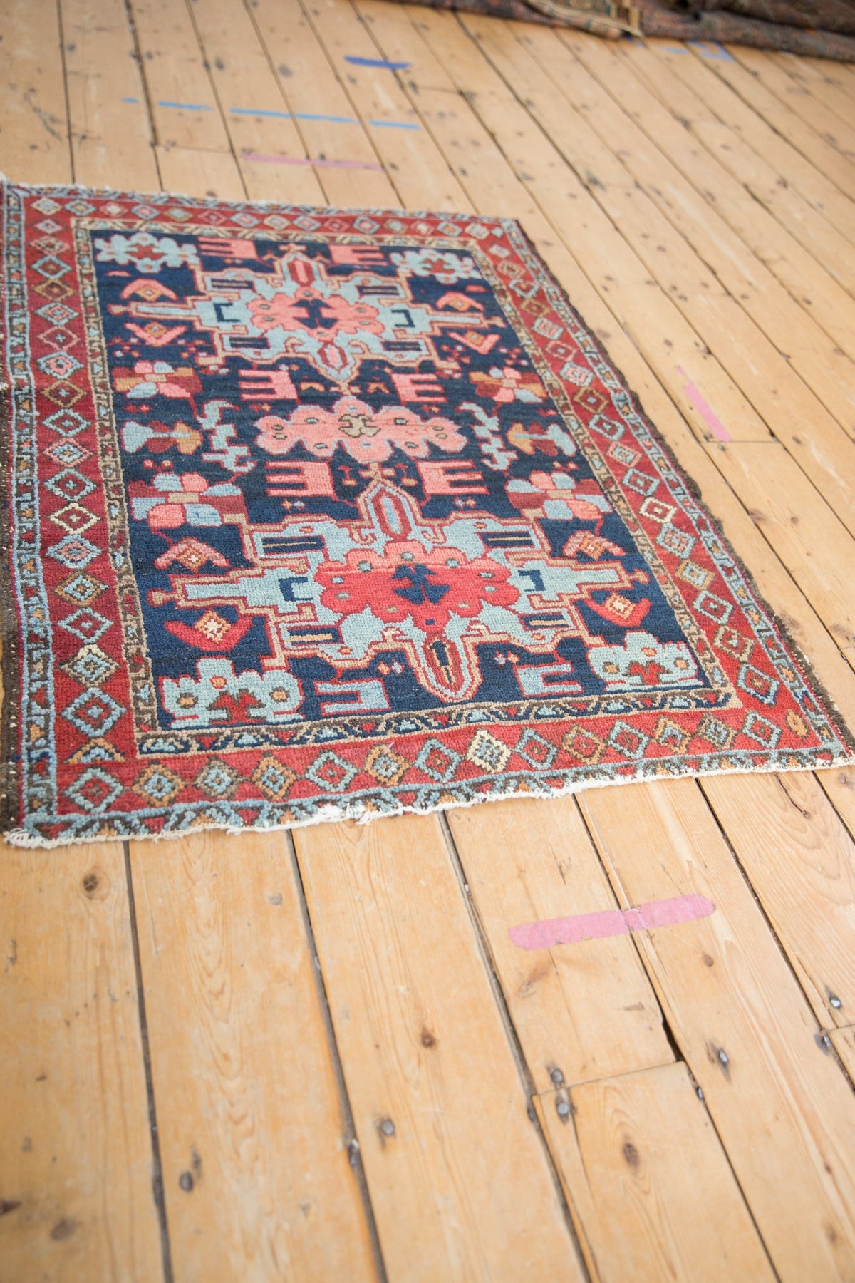 3x4 Vintage Karaja Square Rug
