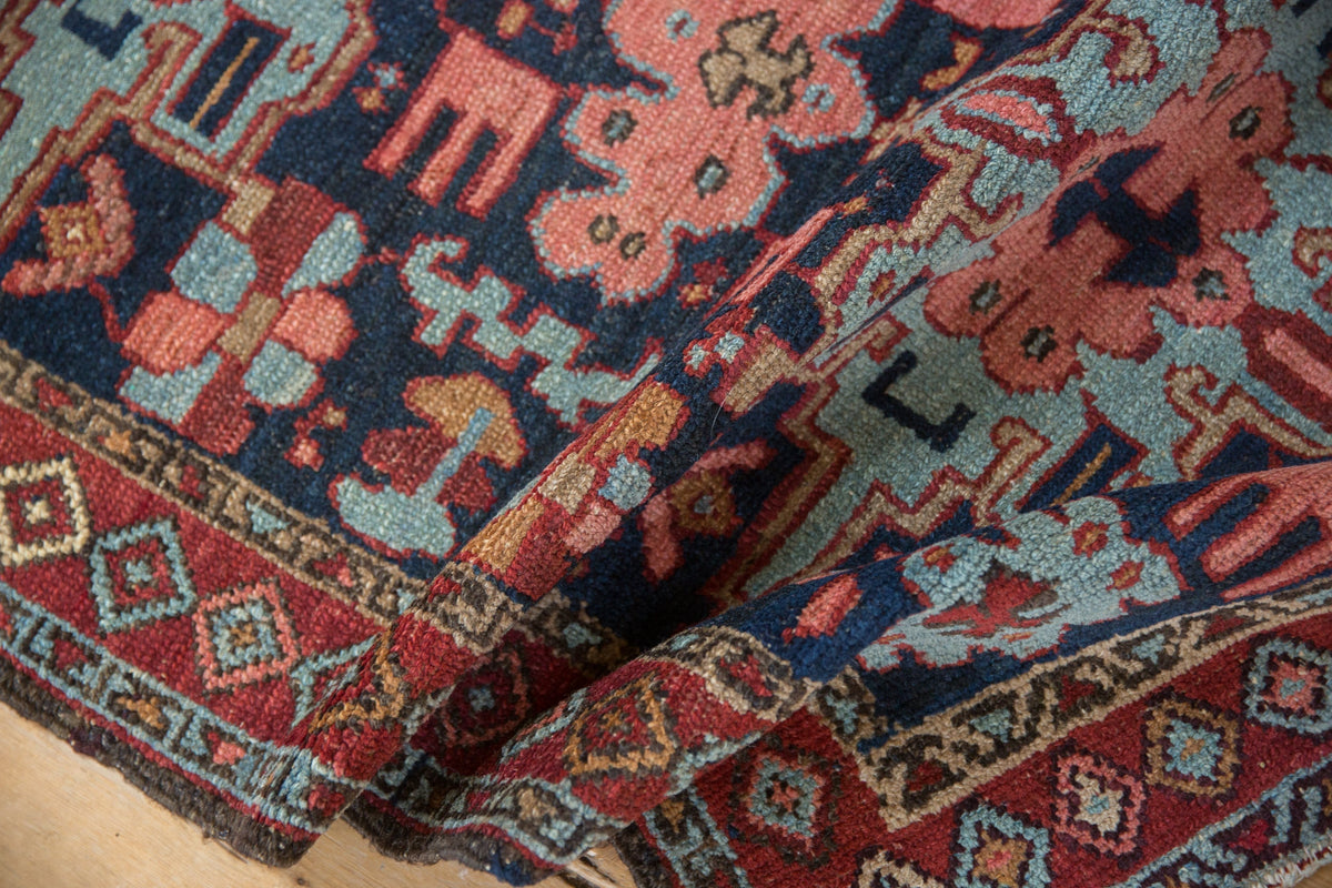 3x4 Vintage Karaja Square Rug