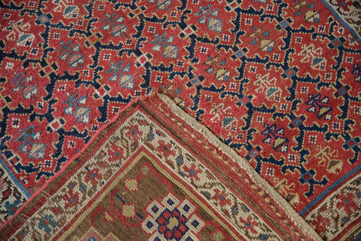 4.5x10.5 Antique Kurdish Rug Runner