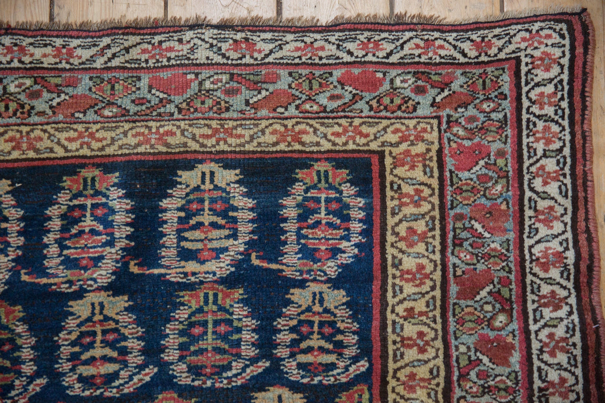 3.5x10 Antique Kurdish Rug Runner