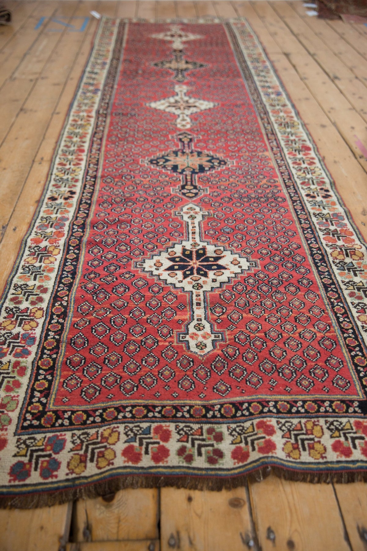 3x10.5 Vintage Kurdish Rug Runner