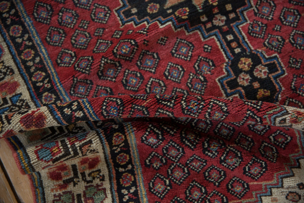 3x10.5 Vintage Kurdish Rug Runner