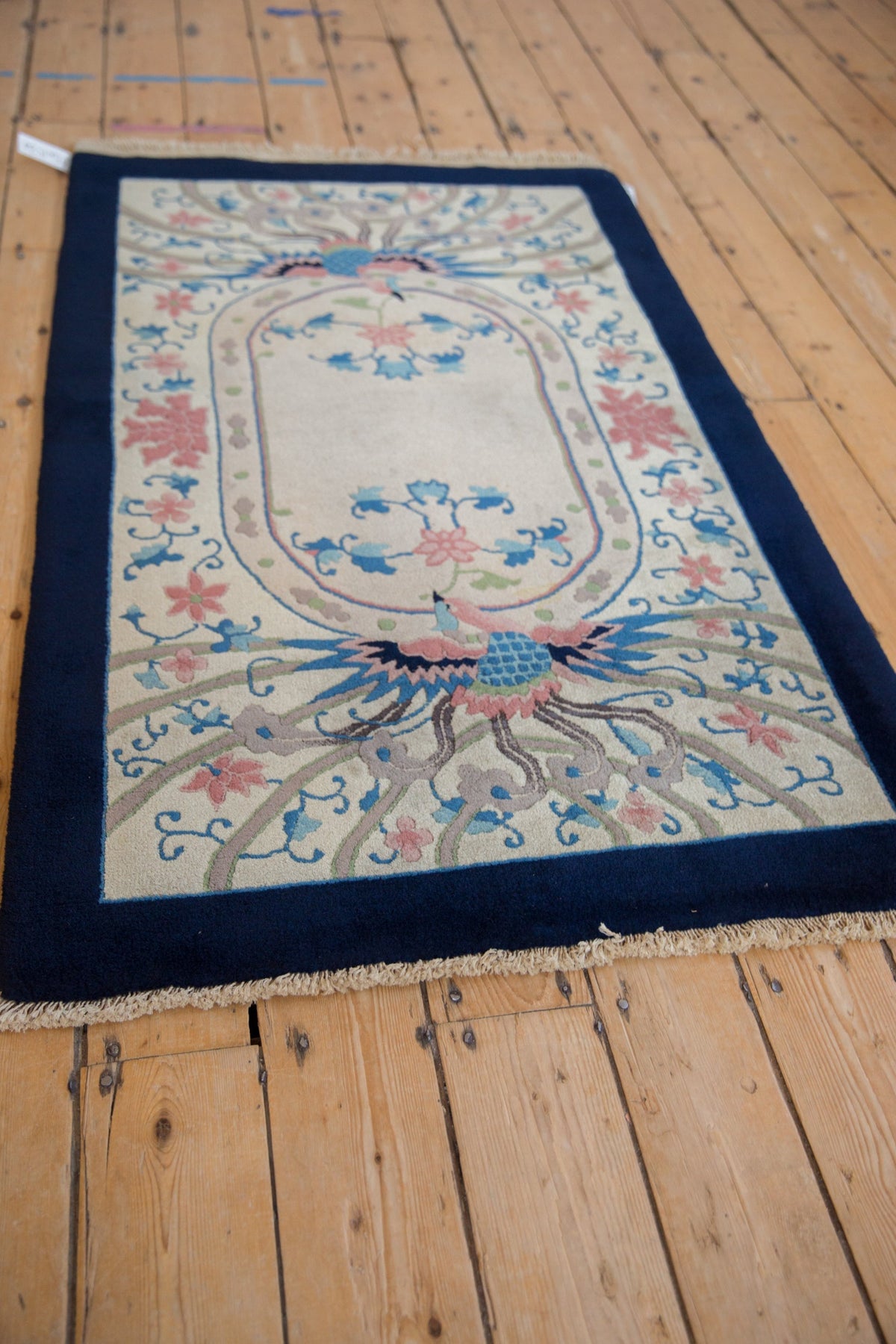 3x5 Vintage Art Deco Rug