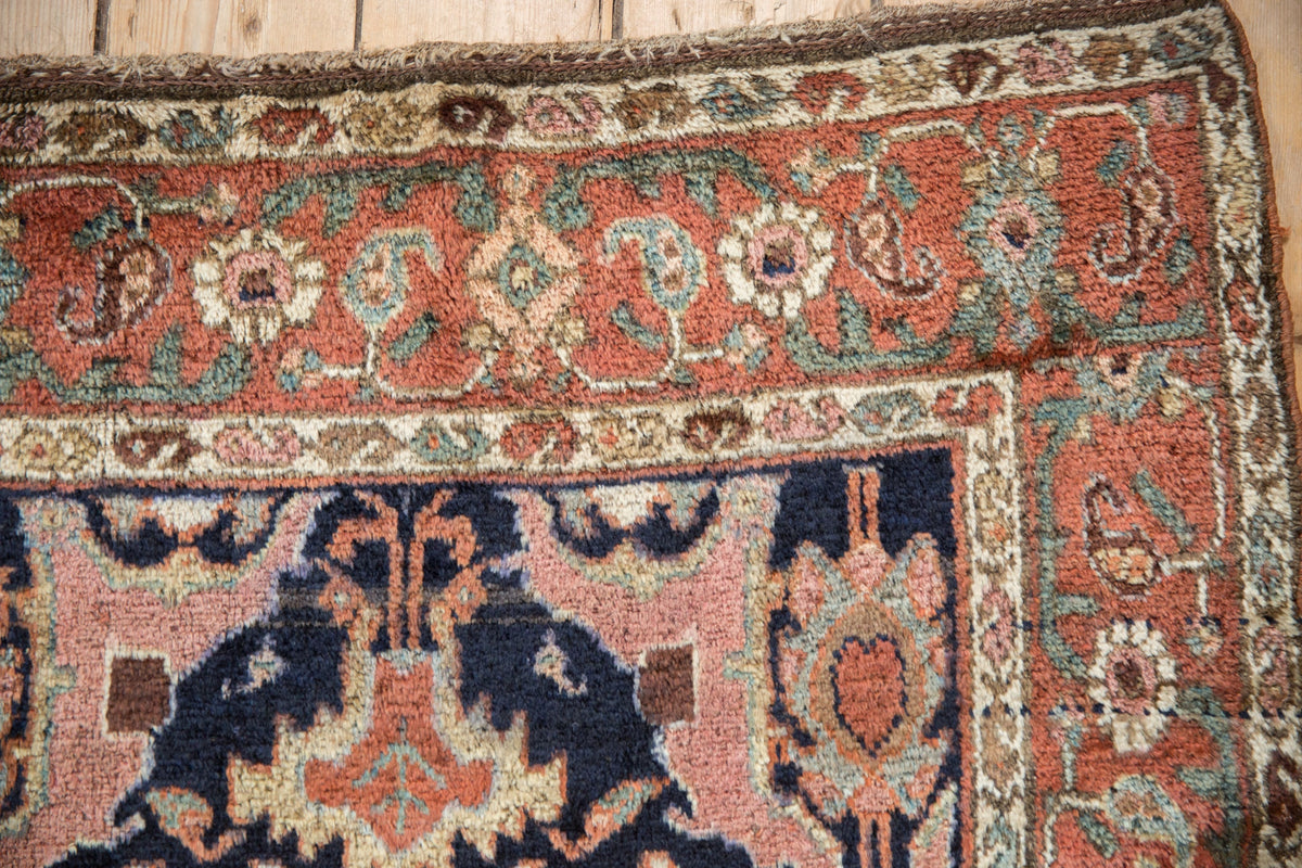 3.5x6.5 Antique Kurdish Rug