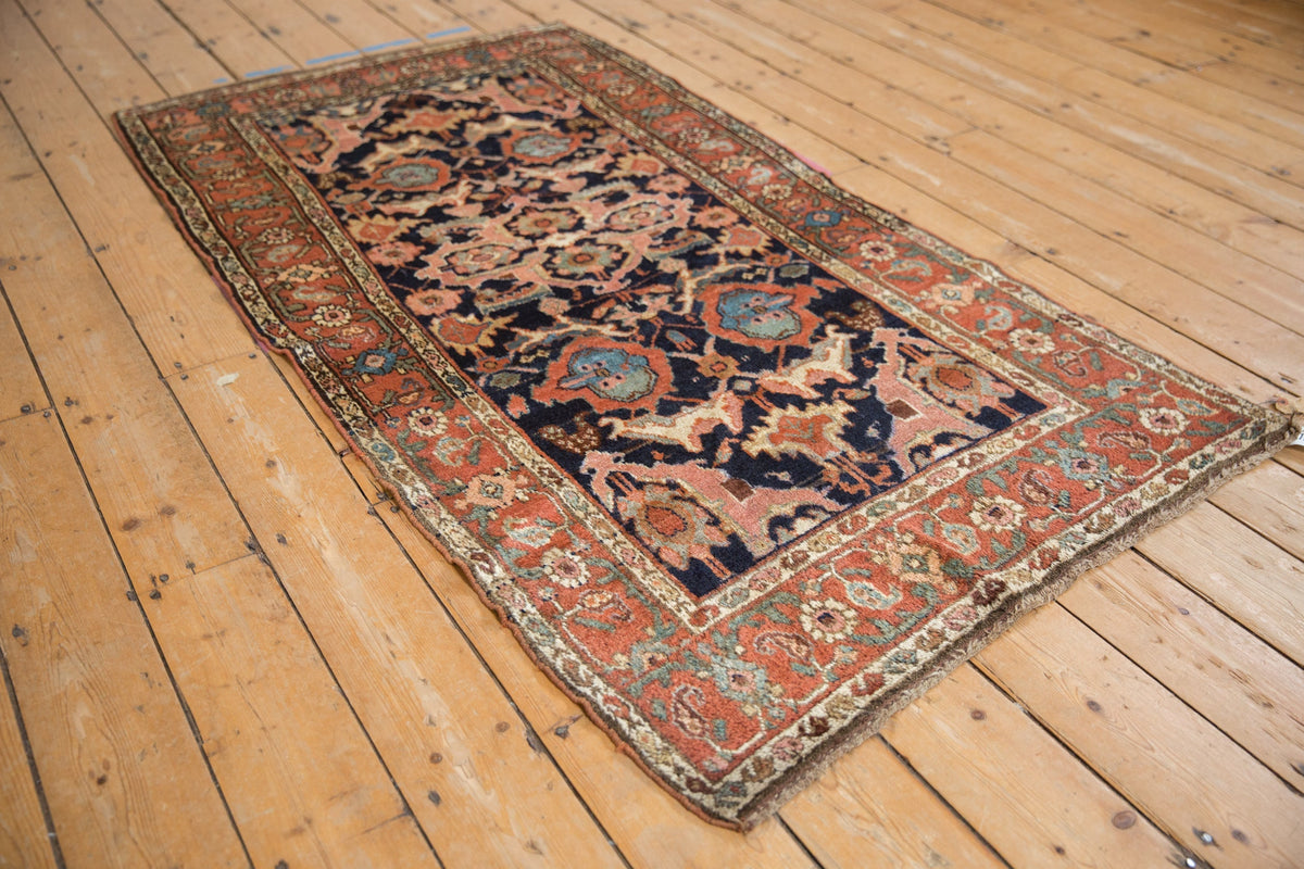 3.5x6.5 Antique Kurdish Rug