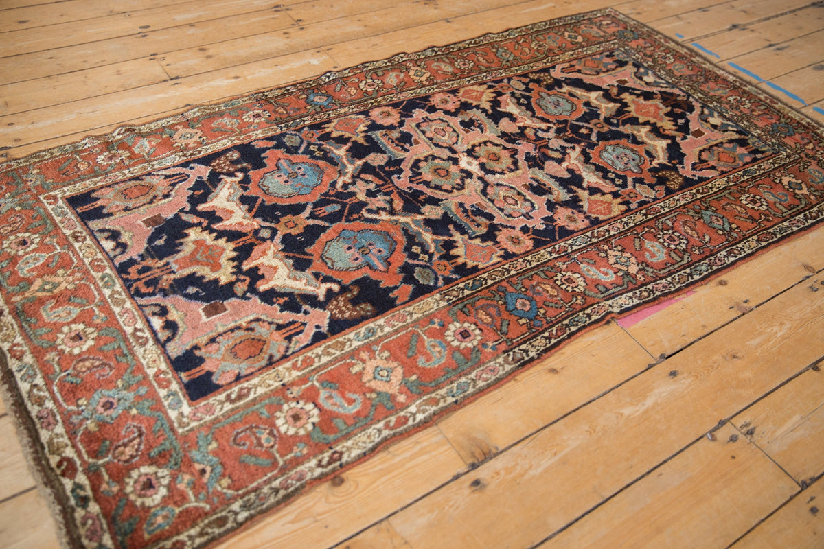 3.5x6.5 Antique Kurdish Rug
