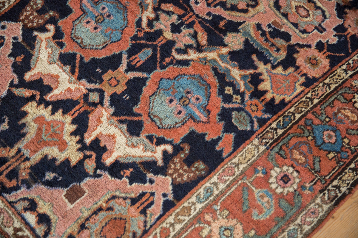 3.5x6.5 Antique Kurdish Rug