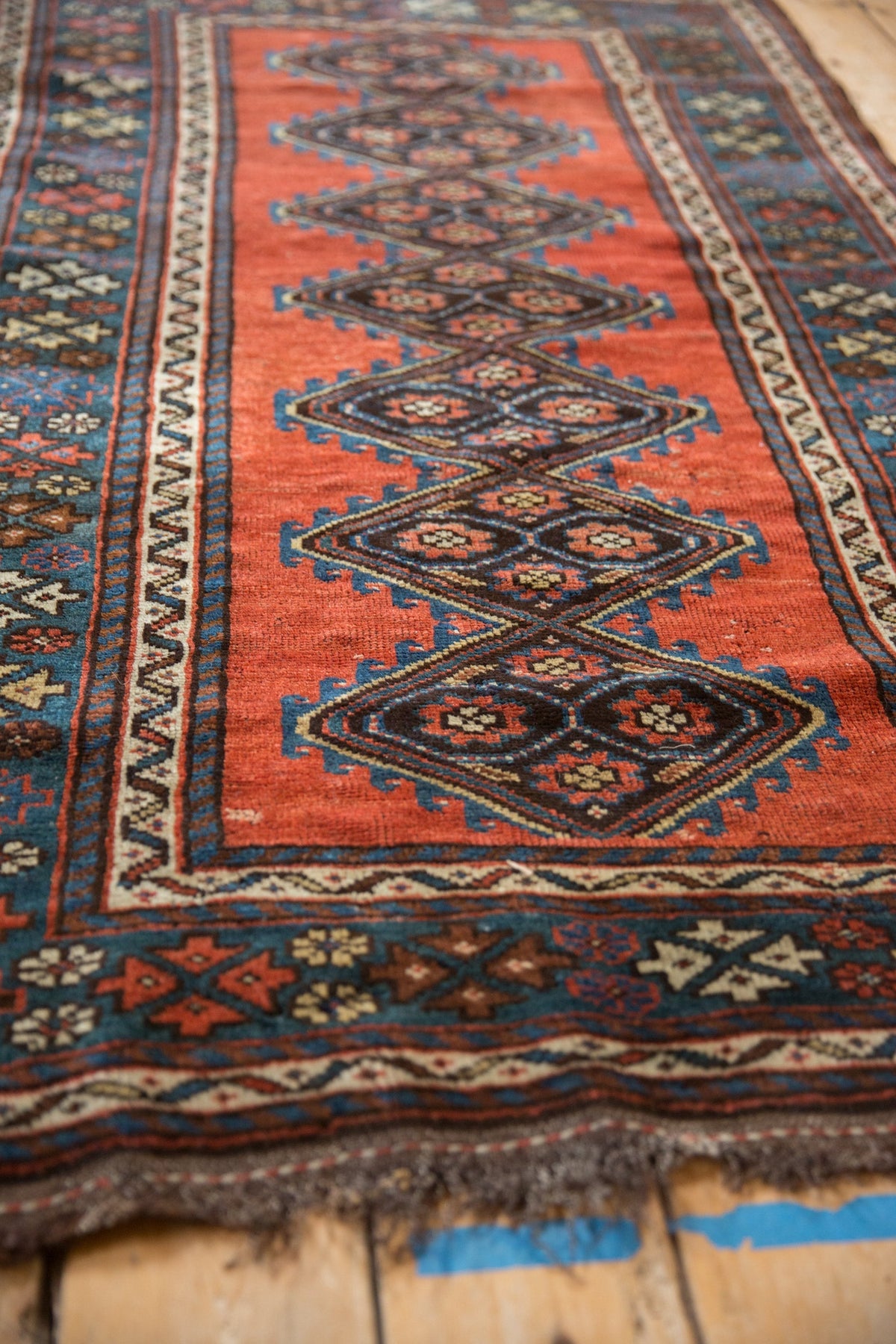 3.5x6 Antique Kurdish Rug