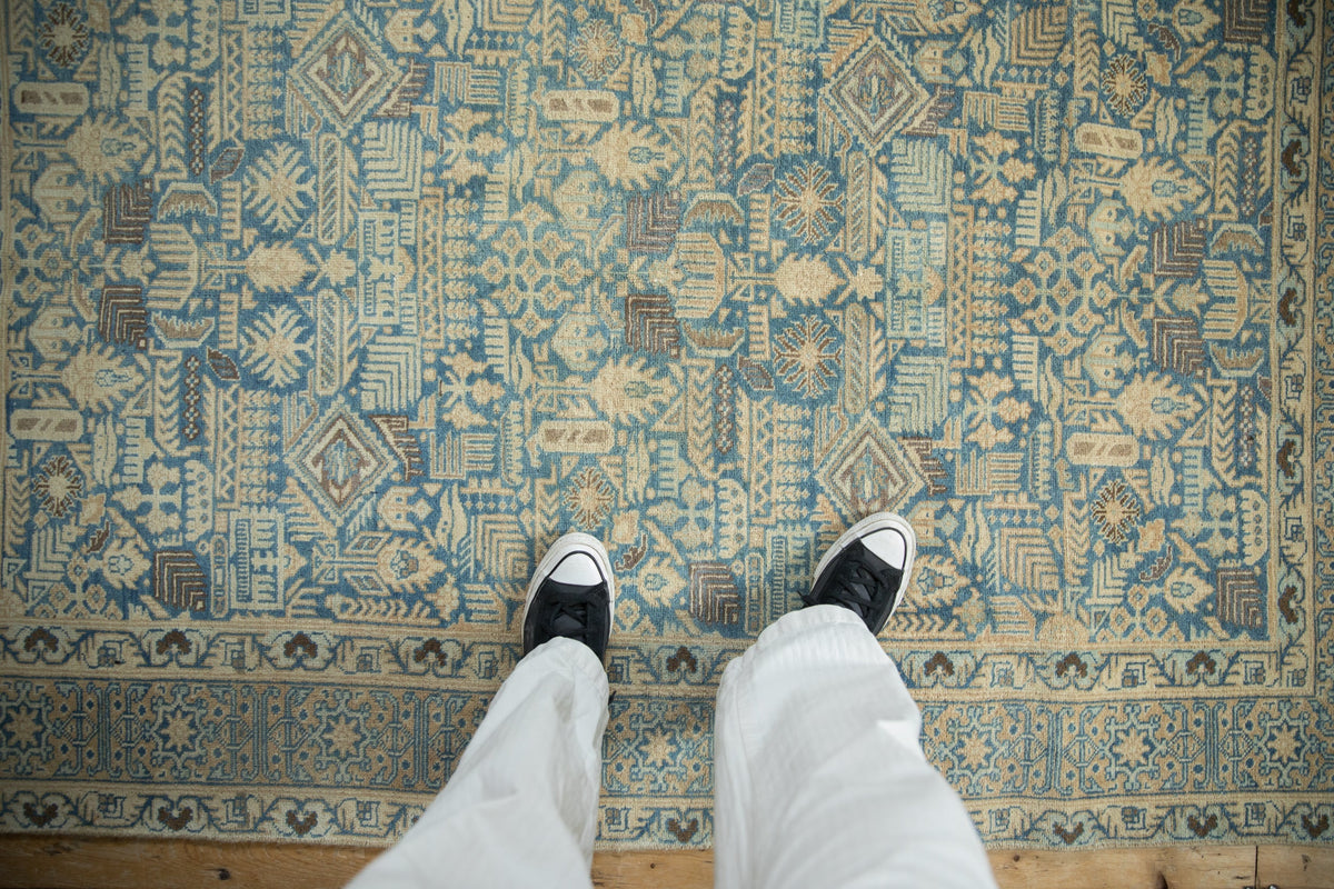 4.5x6.5 Vintage Distressed Tabriz Rug
