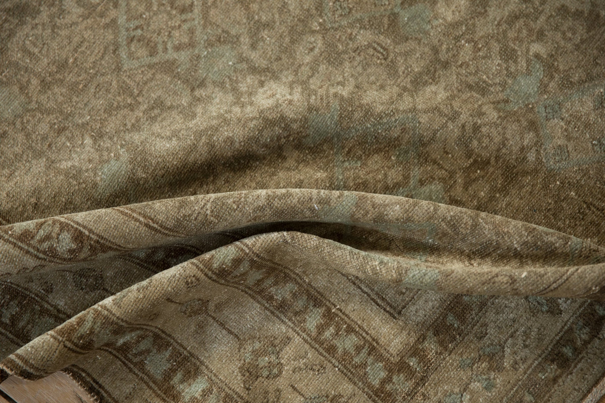 4x6.5 Antique Distressed Malayer Rug