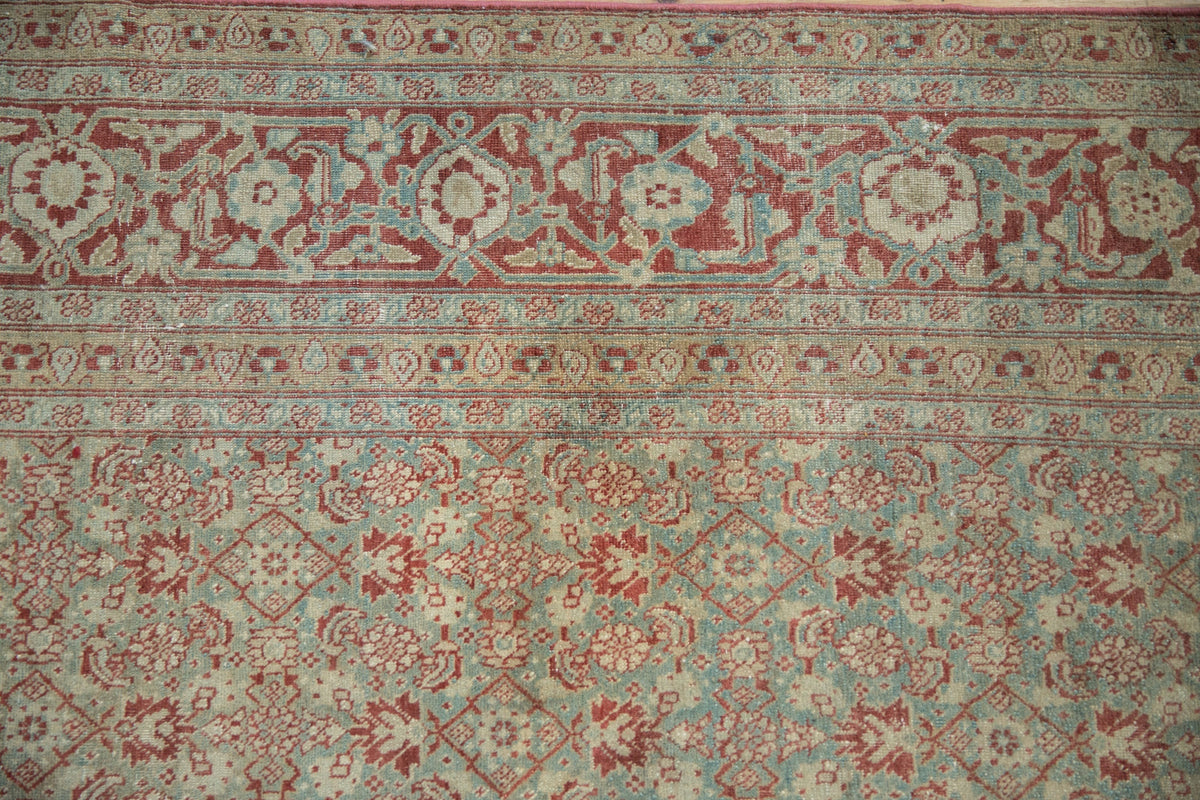 6x10 Vintage Distressed Tabriz Carpet