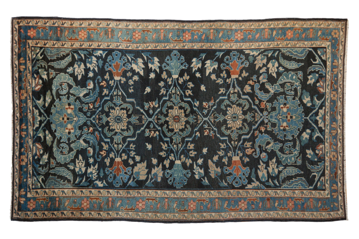 4x7 Vintage Fine Distressed Lilihan Rug