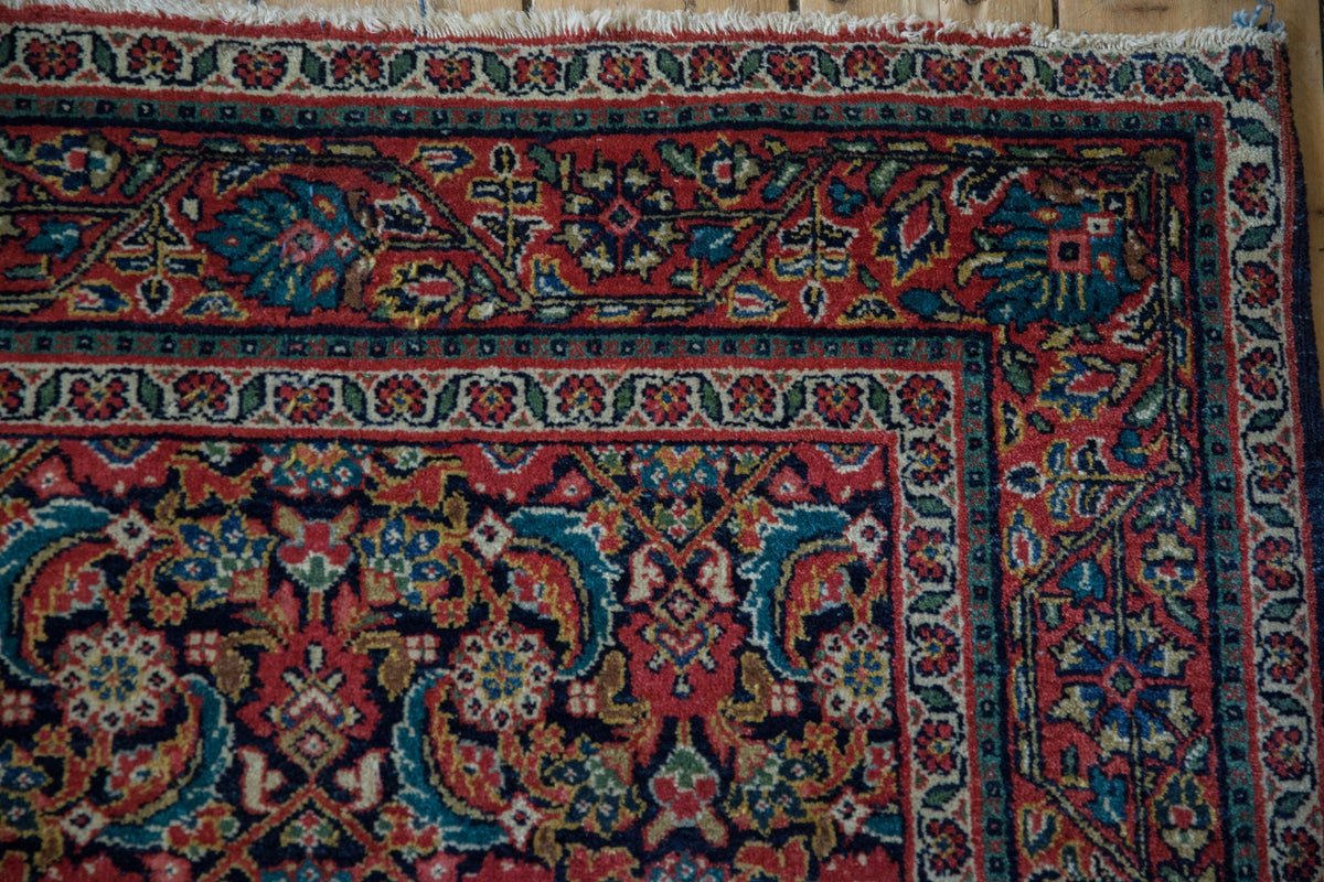 4.5x7 Vintage Sarouk Rug