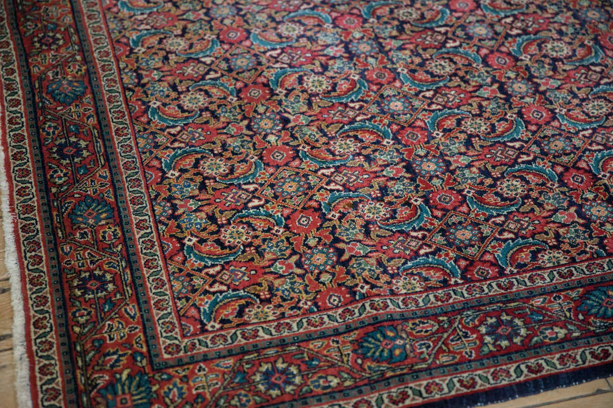 4.5x7 Vintage Sarouk Rug