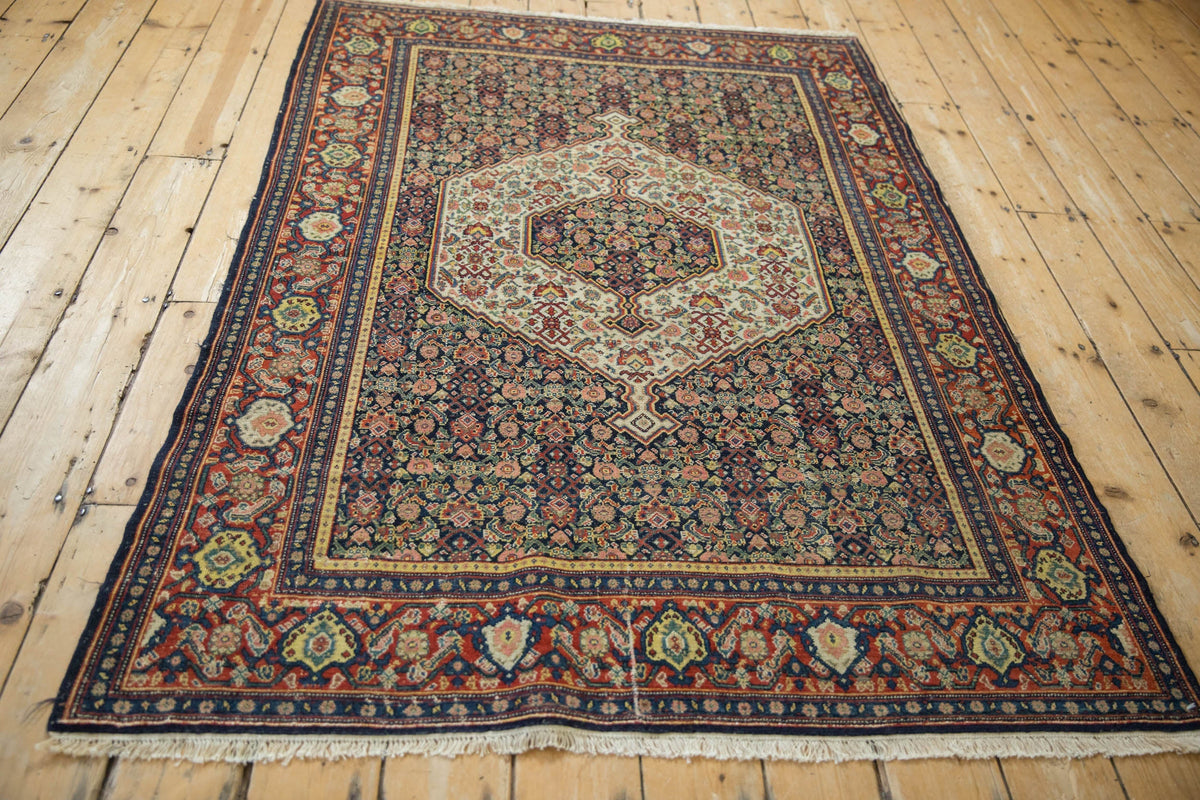 4.5x6 Vintage Senneh Rug