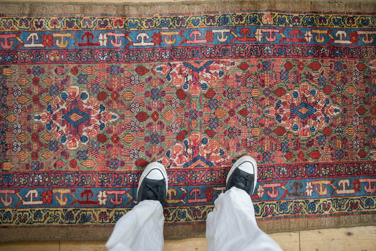 3x12.5 Antique Camel Hair Serab Rug Runner