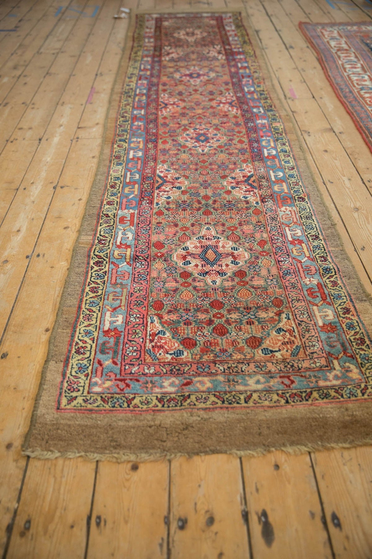 3x12.5 Antique Camel Hair Serab Rug Runner
