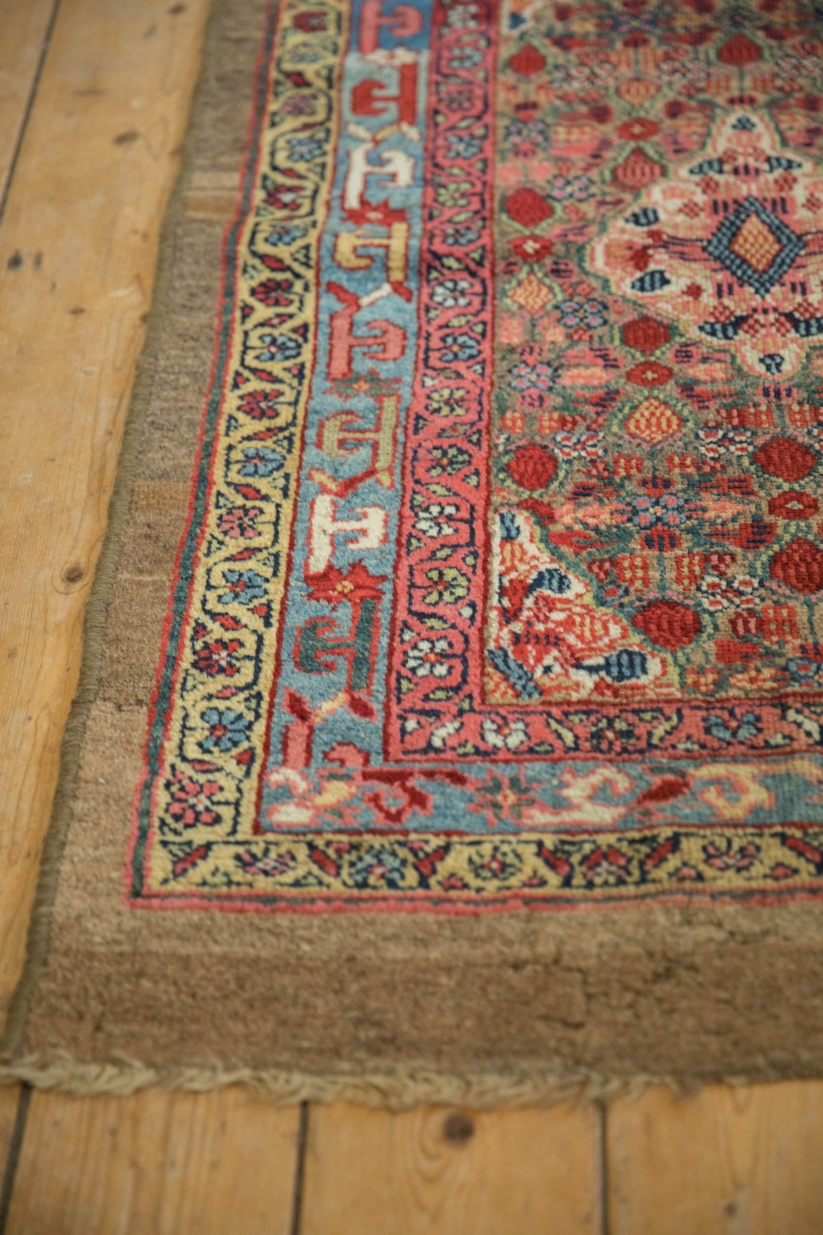 3x12.5 Antique Camel Hair Serab Rug Runner