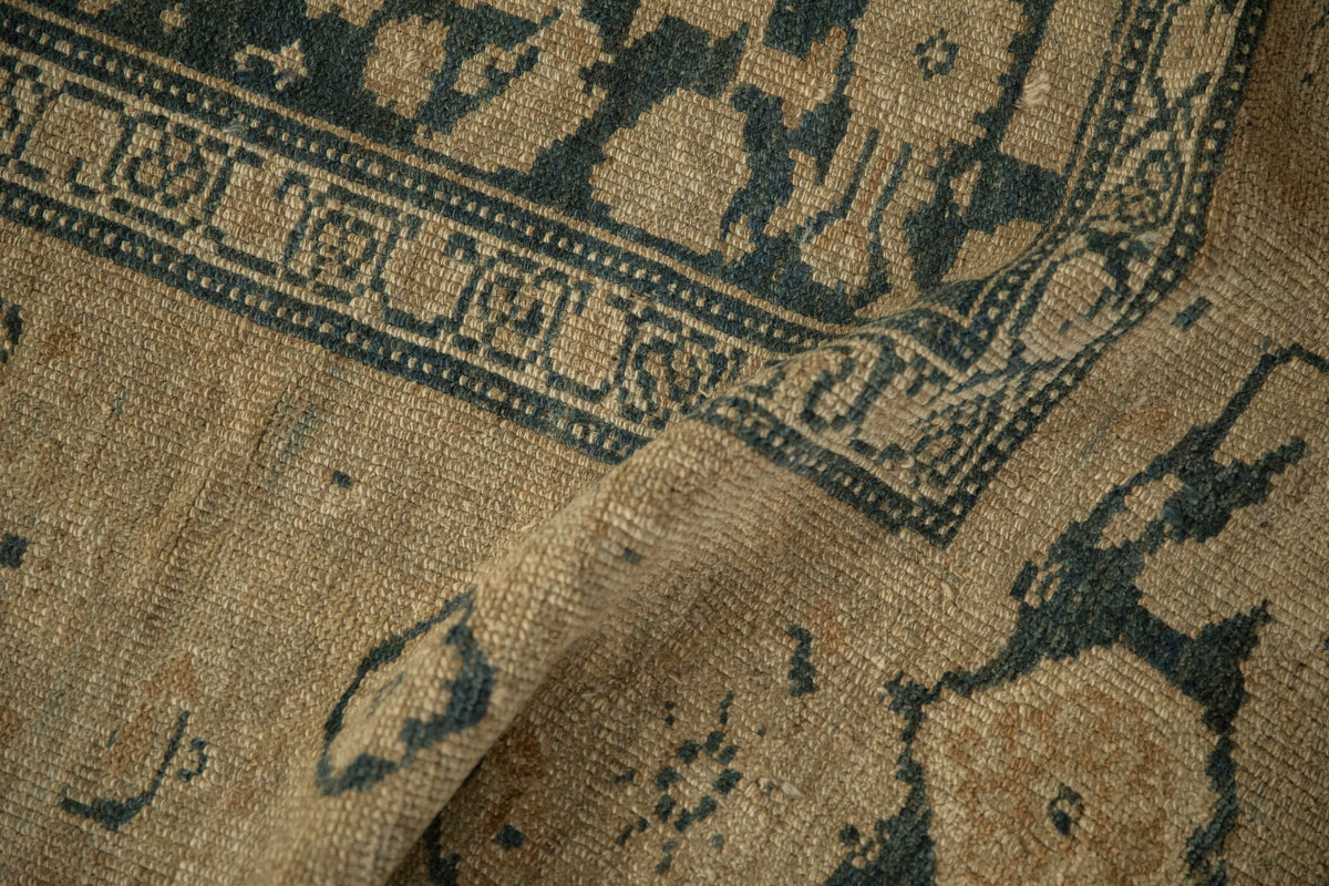 6x12 Antique Distressed Kurdish Rug Runner