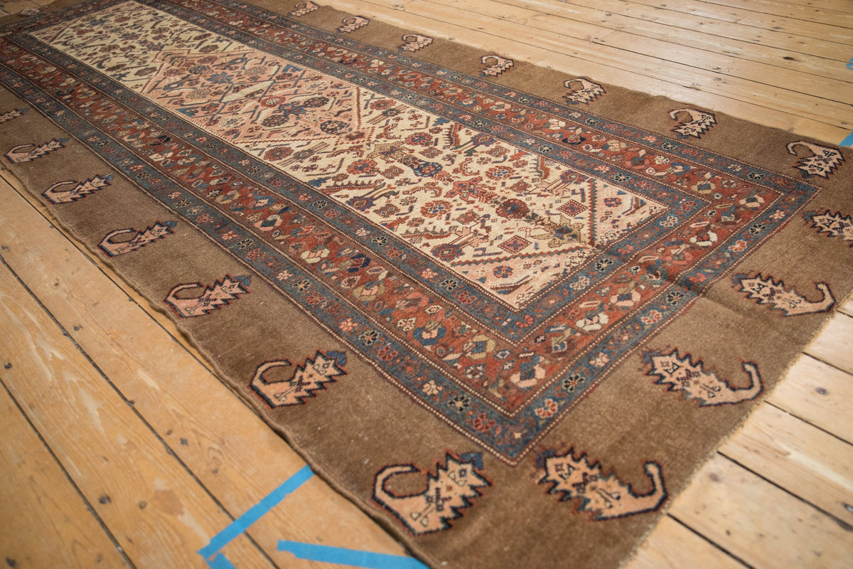 4.5x12 Antique Serab Rug Runner