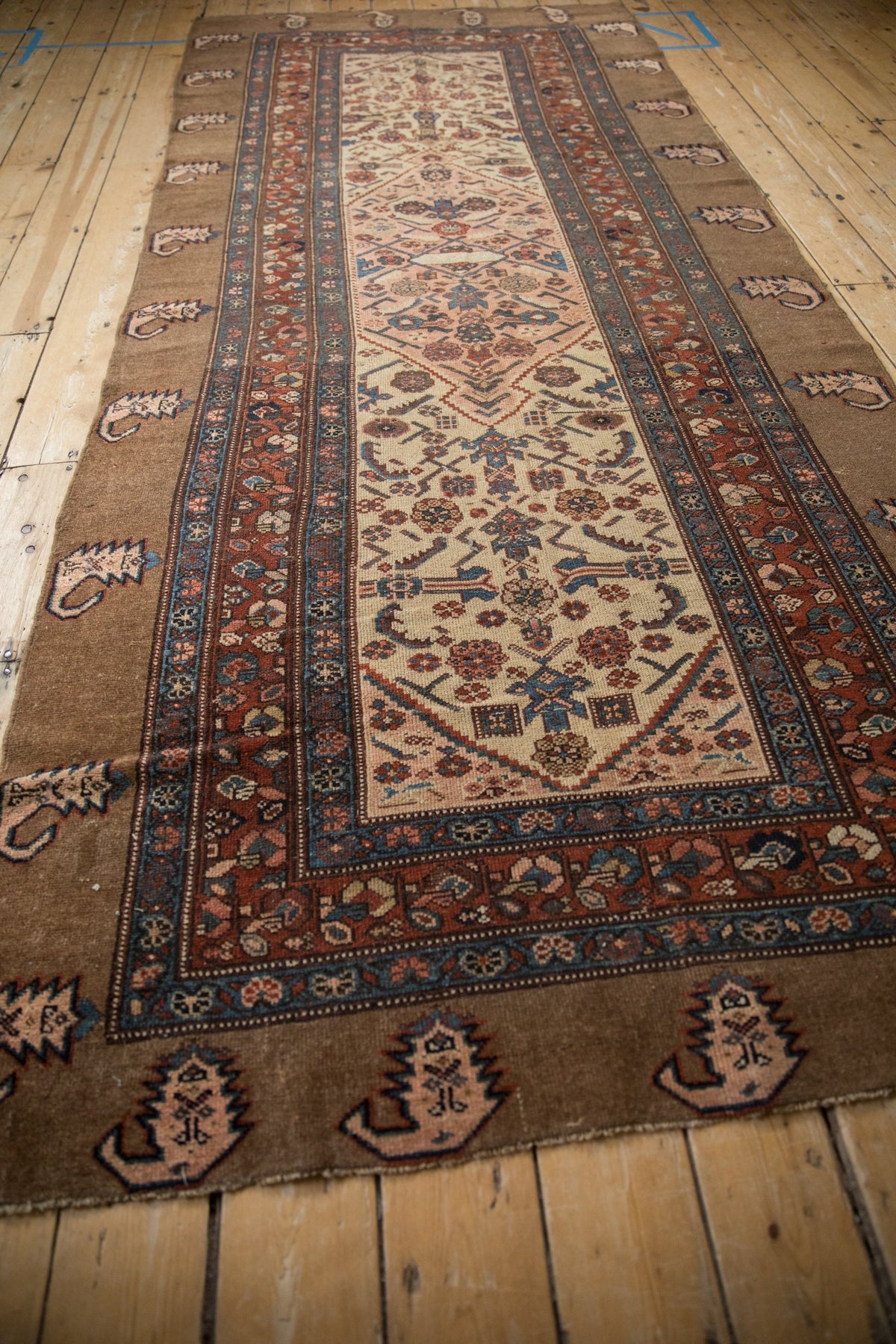 4.5x12 Antique Serab Rug Runner