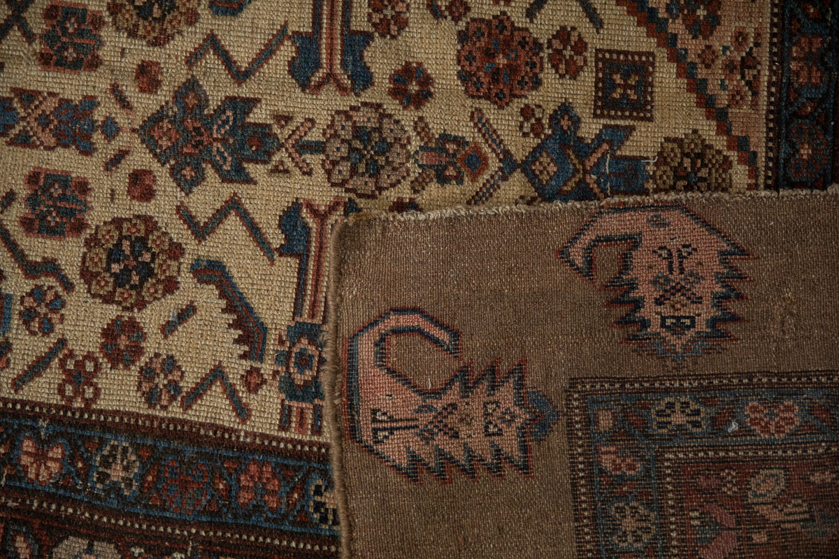 4.5x12 Antique Serab Rug Runner