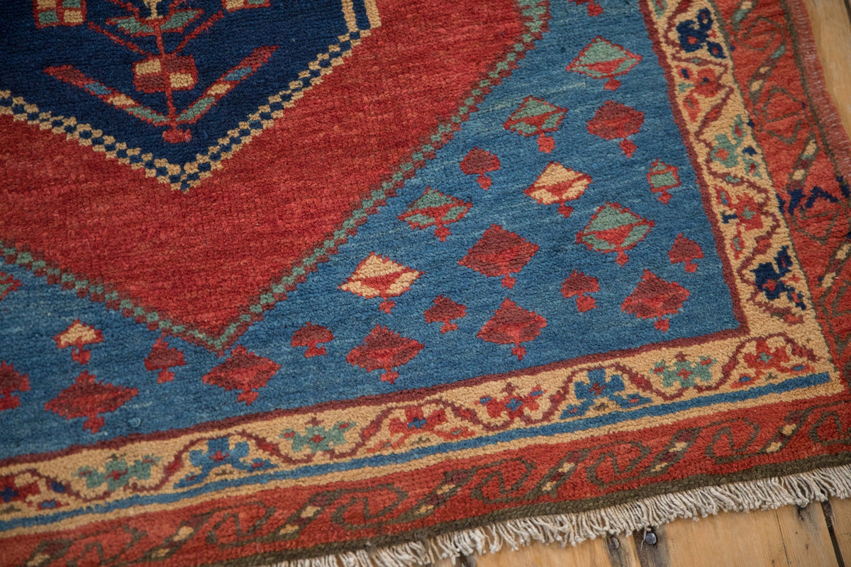 3.5x10 Antique Bakshaish Rug Runner