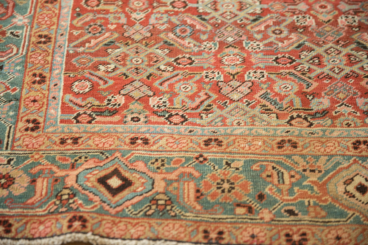 4.5x6 Antique Heriz Rug