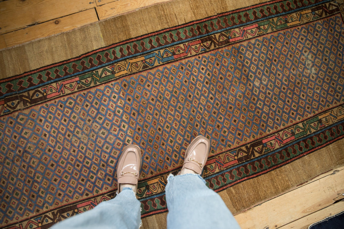 3.5x8.5 Antique Serab Rug Runner
