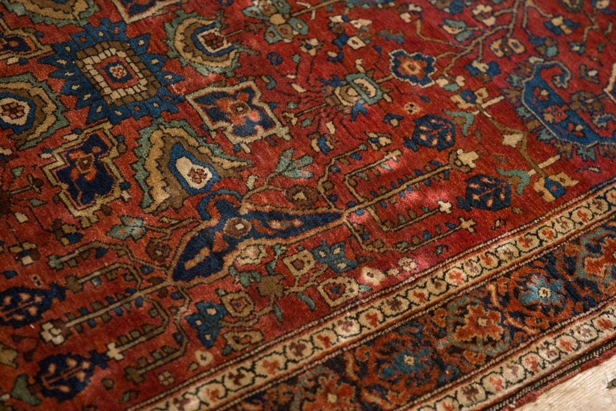 3.5x5 Antique Farahan Sarouk Rug