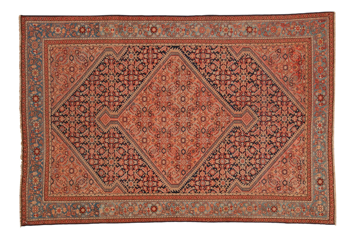 4x6.5 Antique Fine Malayer Rug
