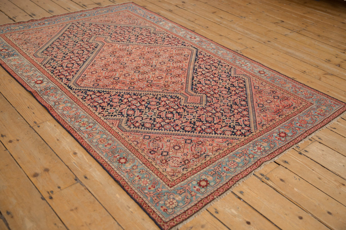 4x6.5 Antique Fine Malayer Rug