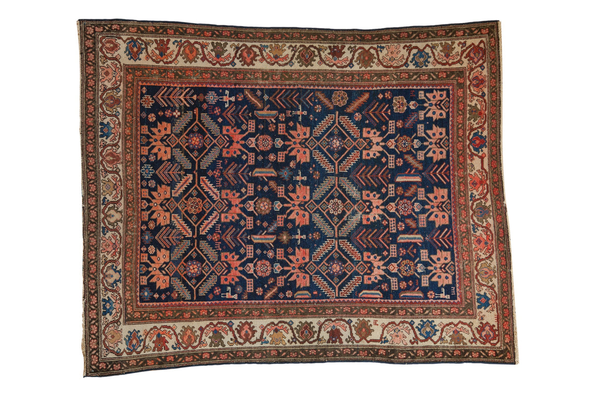 5x6 Antique Malayer Square Rug