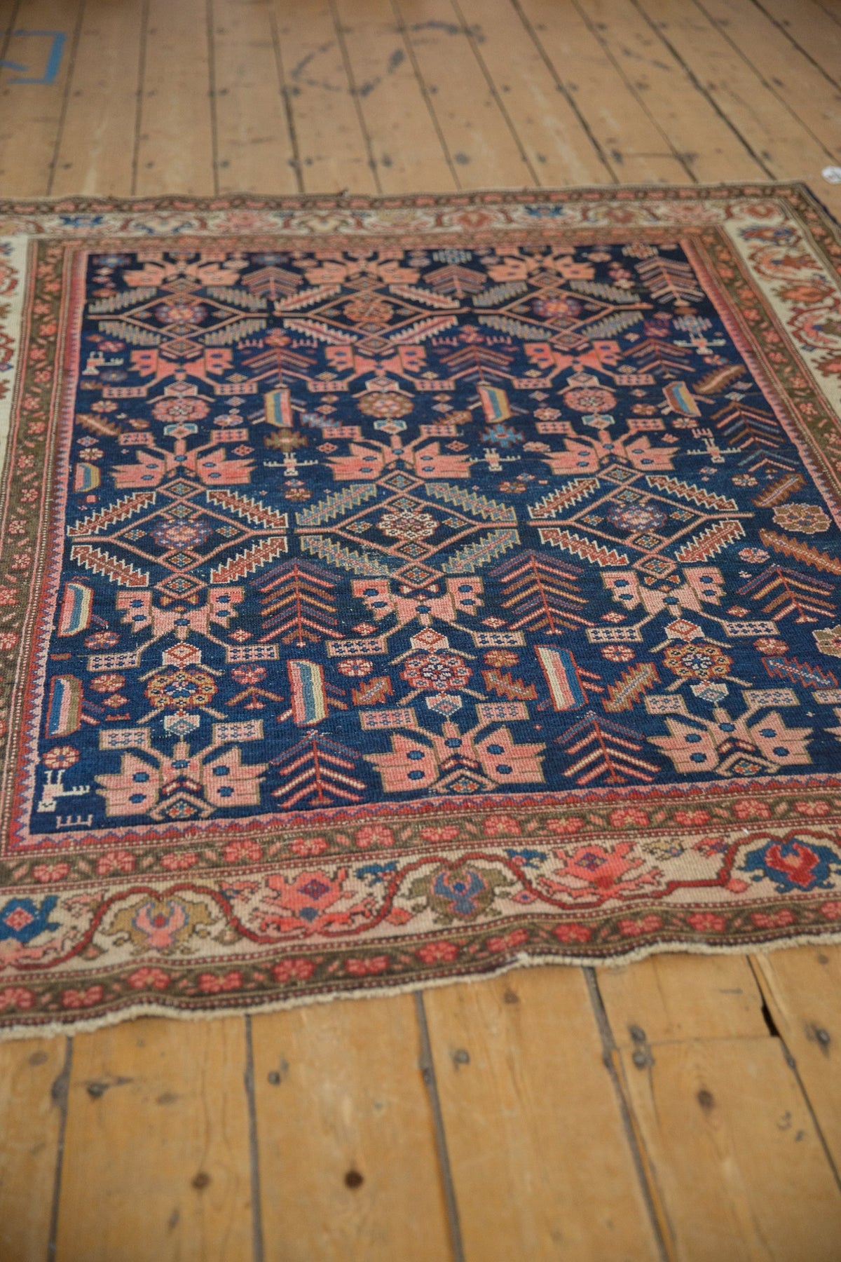 5x6 Antique Malayer Square Rug