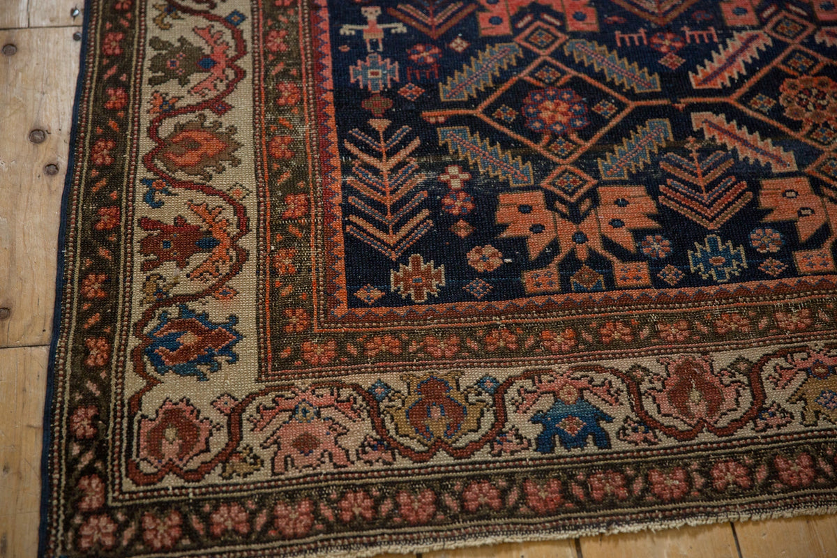 5x6 Antique Malayer Square Rug