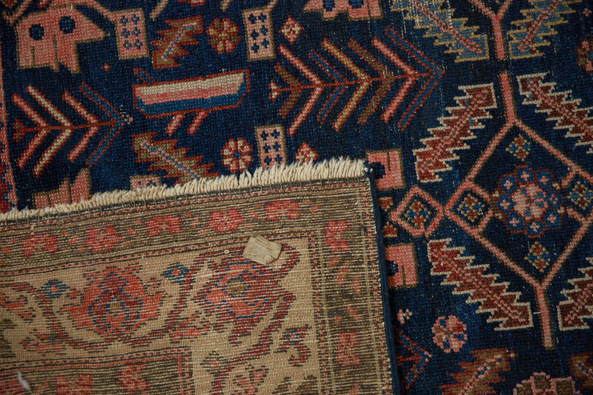 5x6 Antique Malayer Square Rug