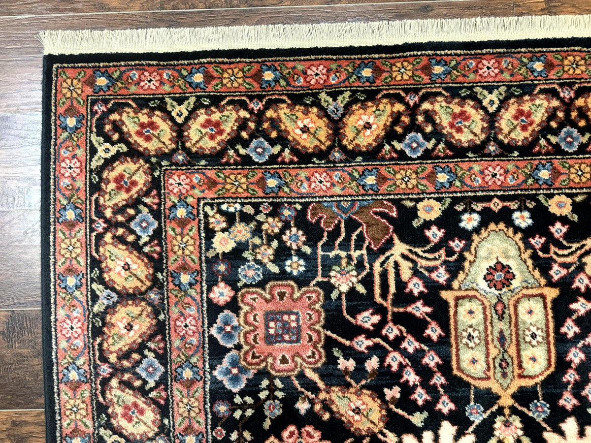 Karastan Rug 5.9 x 8.6, Chahar Mahal #604, Wool Vintage Discontinued Karastan Carpet - Jewel Rugs, view 7