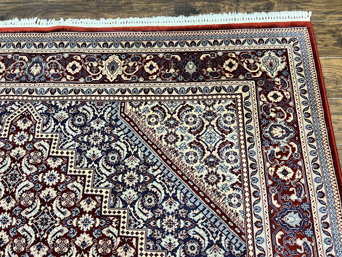 Karastan Rug 8x10, Kara Shah Red Bidjar, Belgium Power Loomed Rug, Wool Pile Karastan Rug, Vintage - Jewel Rugs, view 7