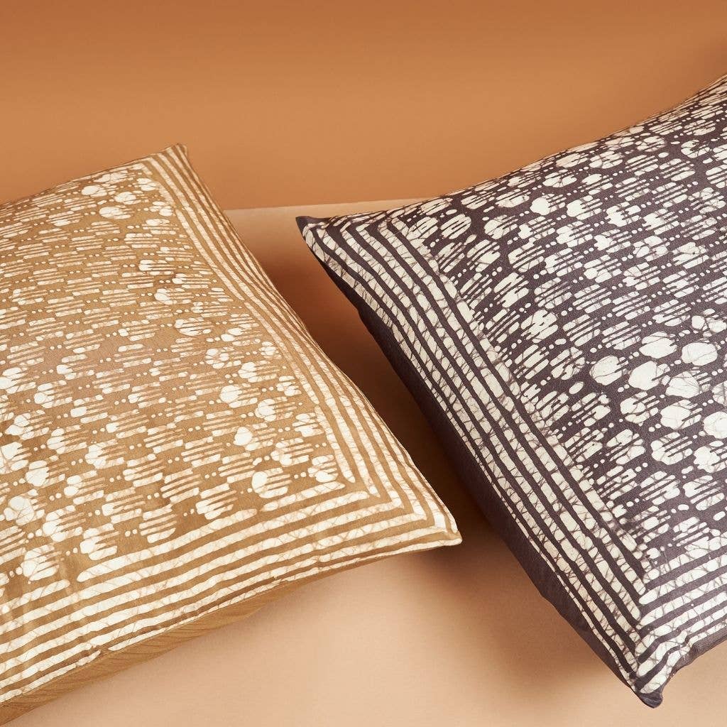 Haven Silk Pillow: Gold - Source by Studio Skara, view 4