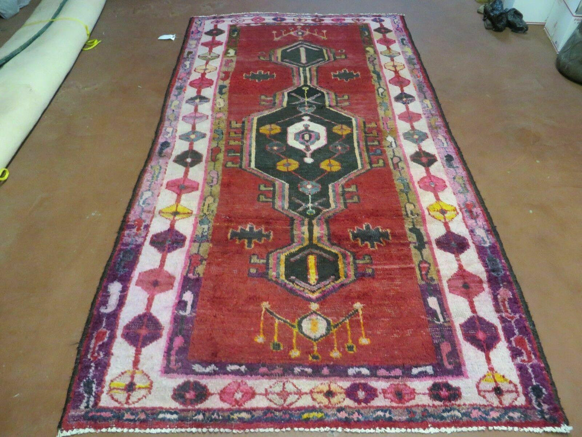 4' X 8' Antique Handmade Turkish Caucasian Kazak Design Wool Rug Veg Dyes Nice - Jewel Rugs, view 2
