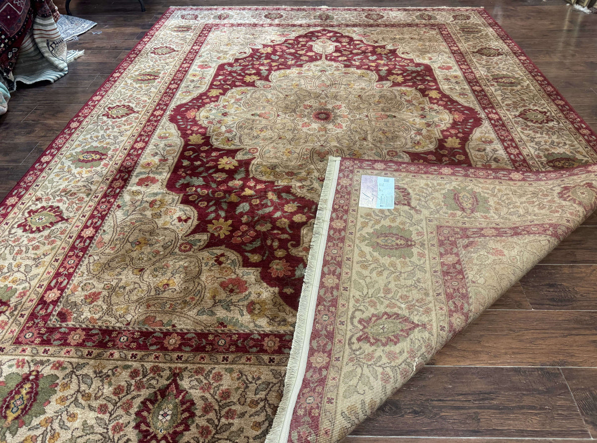 Karastan Rug 8.8 x 12, Antique Legends Royal Tabriz, Wool Pile, Vintage, Rare - Jewel Rugs, view 12