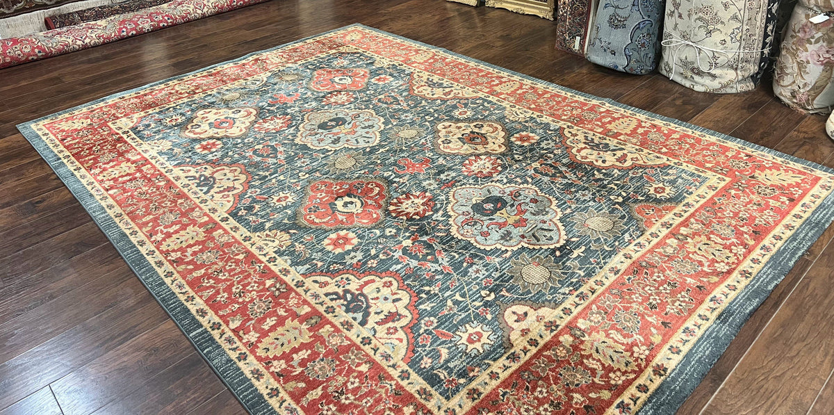 Safavieh Rug 8x11, Mahal Persian Carpet, Navy Red - Jewel Rugs, view 3