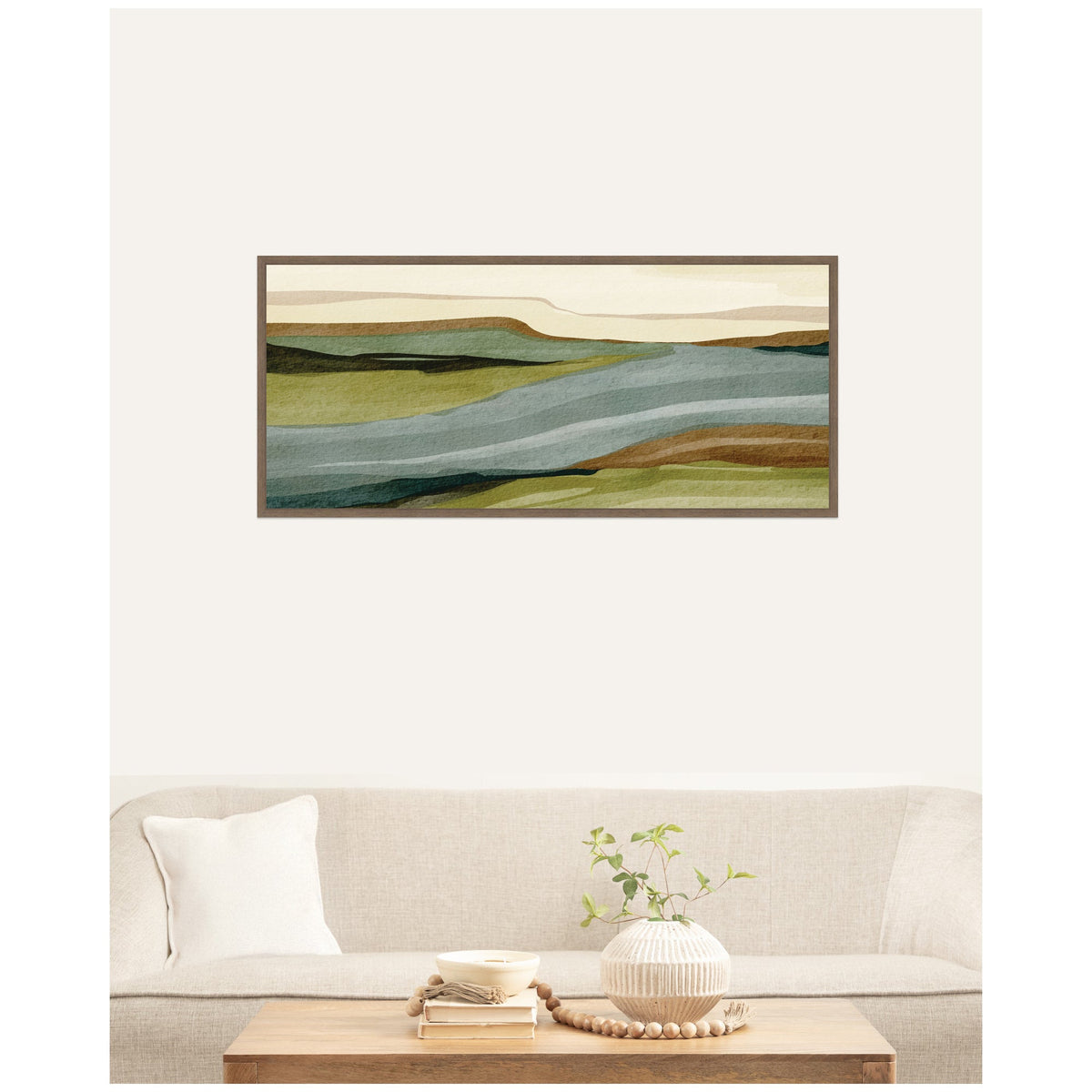 Natures Charm l Panel by Nikita Jariwala Framed Canvas Wall Art Print