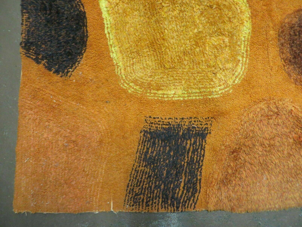 4' X 6' Modern Handmade Hooked Rug Wool Abstract Nice - Jewel Rugs, view 9