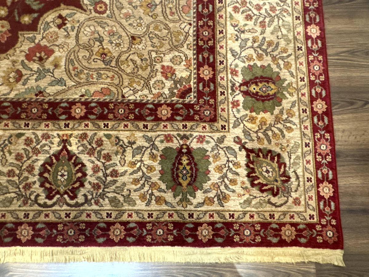 Karastan Rug 8.8 x 12, Antique Legends Royal Tabriz, Wool Pile, Vintage, Rare Design - Jewel Rugs, view 9