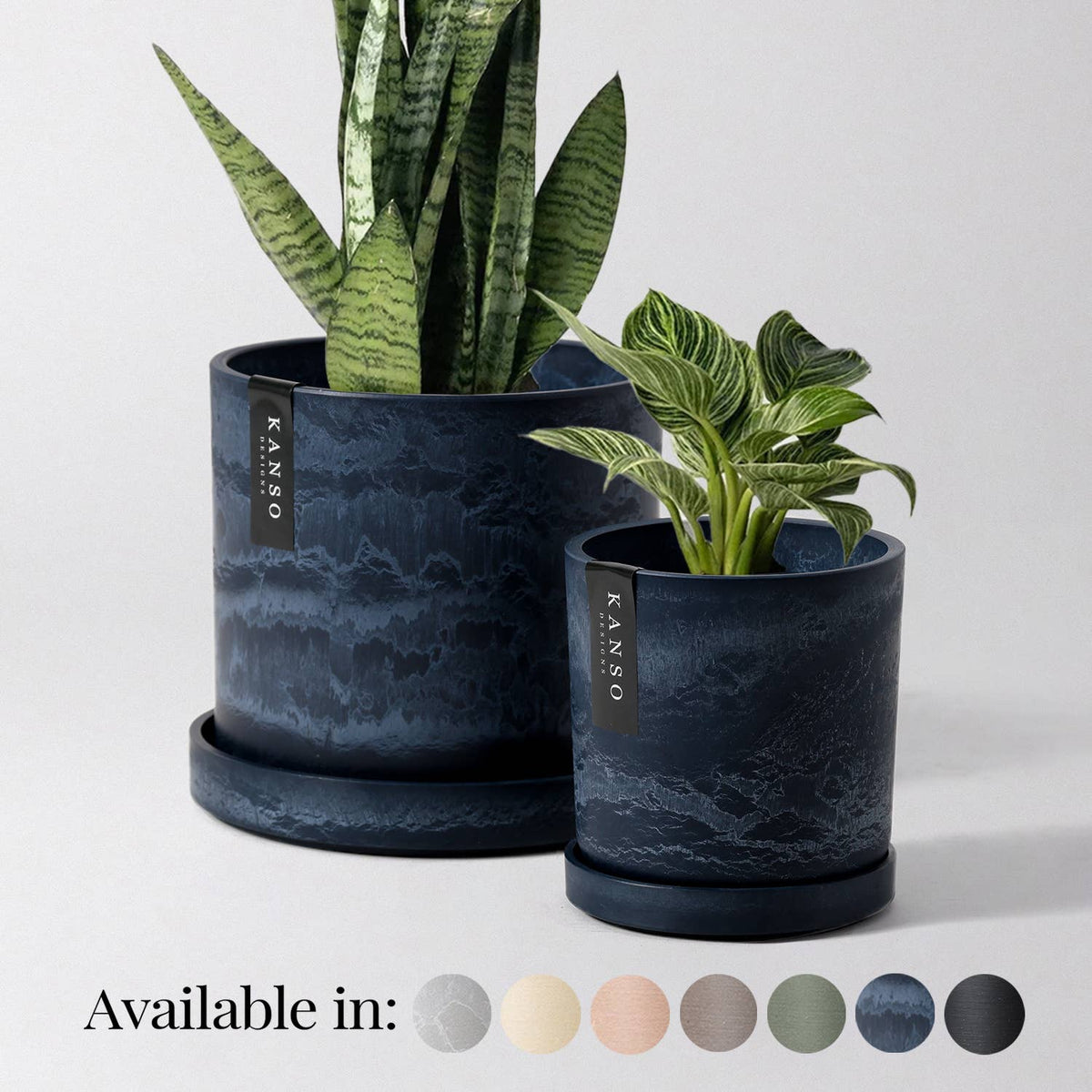 Upcycled Navy Planter - Source by Studio Skara, view 4