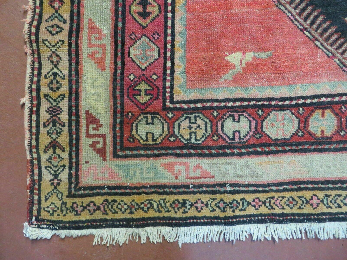 5' X 9' Antique Karabagh Caucasian Rug Handmade Wool Carpet Organic Dyes Nice - Jewel Rugs, view 9
