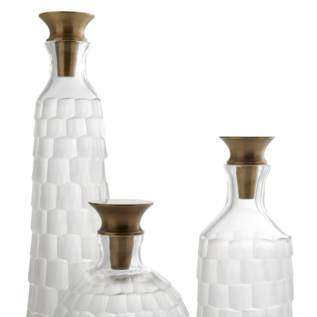 Maxwell Decanters - Set of 3 - Source by Studio Skara, view 6